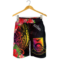 Kiribati Men's Shorts - Tropical Hippie Style - Polynesian Pride