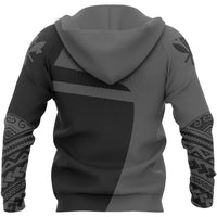 Hawaii Kanaka Maoli Polynesian Sport Zip up Hoodie Premium Style - Polynesian Pride