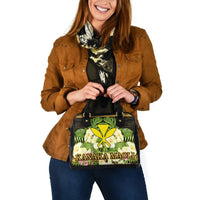 Hawaii Kanaka Maoli Shoulder Handbag - Polynesian Gold Patterns Collection - Polynesian Pride