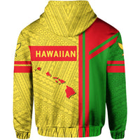 Kanaka Maoli Polynesian Zipper Hoodie Morale Style - Polynesian Pride