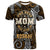 Kosrae T Shirt The Best Mom Was Born In Unisex Brown - Polynesian Pride