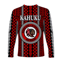 Hawaii Kahuku School Long Sleeve Shirts Kahuku High School Simple Style LT8 - Polynesian Pride