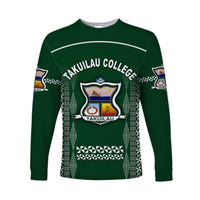 Tonga Takuilau College Long Sleeve Shirts Unique Style LT8 - Polynesian Pride