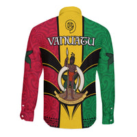 Vanuatu 1980 Long Sleeve Button Shirt Vanuatuan Independence Day LT13 - Polynesian Pride