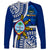 (Custom Personalised) Guam and Philippines Long Sleeve Shirt Guaman Filipinas Together Blue LT14 Unisex Blue - Polynesian Pride