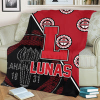Hawaii Blanket - Lahainaluna High Preimum Blanket - AH - Polynesian Pride
