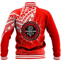 Hawaii Baseball Jacket - Lahainaluna High Baseball Jacket - Forc Style AH - Polynesian Pride