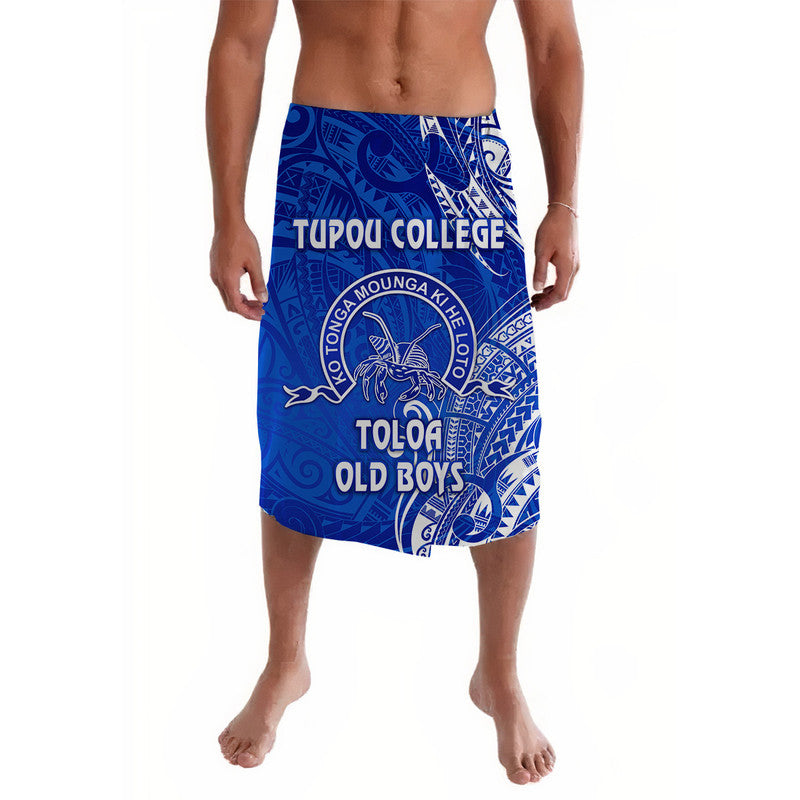 Tonga Tupou College Lavalava Toloa Old Boys Simple Vibes Blue LT8 Blue - Polynesian Pride