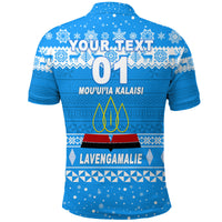 Custom Lavengamalie College Christmas Polo Shirt Simple Style LT8 - Polynesian Pride
