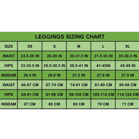 Tuvalu Flag Leggings (Green) A02 - Polynesian Pride