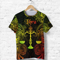 Libra Zodiac Polynesian T Shirt Unique Style Reggae LT8 - Polynesian Pride