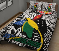 Papua New Guinea And Solomon Islands Quilt Bed Set LT6 - Polynesian Pride