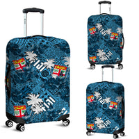 Fiji Hibiscus Luggage Cover Hawaii Style No.1 LT6 - Polynesian Pride