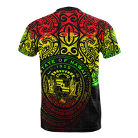 Hawaii Pride T Shirt Hawaii Seal Polynesian Tattoo (Reggae) - Polynesian Pride
