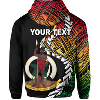Custom Vanuatu Independence Day 42nd Anniversary Hoodie LT6 - Polynesian Pride