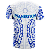 Cook Islands Palmerston T Shirt Tribal Pattern LT12 - Polynesian Pride