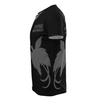 Papua New Guinea T Shirt Papua New Guinea Flag Polynesian Tattoo Black Style - Polynesian Pride