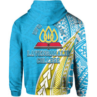 Custom Lavengamalie College Hoodie Half Polynesian Style LT6 - Polynesian Pride