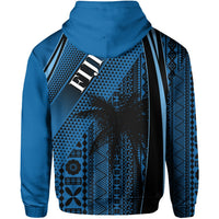 Fiji Hoodie Special Style Tapa No.2 - Polynesian Pride
