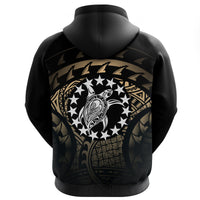 Cook Islands Turtle Zip Hoodie (Gold) - Polynesian Pride