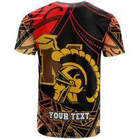 Hawaii Custom Polynesian T Shirt Mililani High School The Trojans Pride Tribal Pattern LT10 - Polynesian Pride