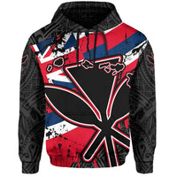 Hawaii Kanaka Maoli Hoodie My Blood - Polynesian Pride