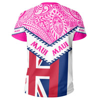 Hawaii Flag Maui T Shirt Mit Style - Polynesian Pride