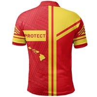 Hawaiian Polynesian Mauna Kea Polo Shirt Morale Style - Polynesian Pride