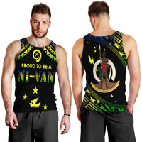 Vanuatu Proud To Be A Ni-Van - Polynesian Pattern Men Tank Top - Malampa Province LT7 - Polynesian Pride