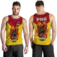Papua New Guinea Rugby Kumul Pride Men Tank Top - LT2 - Polynesian Pride