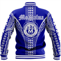 Hawaii Baseball Jacket - Moanalua High Baseball Jacket - AH - Polynesian Pride
