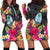 Guam Polynesian Hoodie Dress Tropical Flowers - Colorful Vibes LT8 - Polynesian Pride