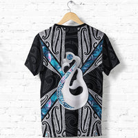 Maori Moko Tattoo T Shirt, Manaia Paua Shell Shirt - Polynesian Pride