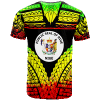 Niue T Shirt A Piece Of My Heart - Polynesian Pride