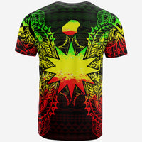 Nauru All T Shirt Nauru FLag Map Polynesian Tattoo Reggae - Polynesian Pride