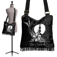 New Caledonia Boho Handbag - Fish With Plumeria Flowers Style - Polynesian Pride