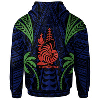 New Caledonia Hoodie Blood Runs Through My Veins Style Flag - Polynesian Pride