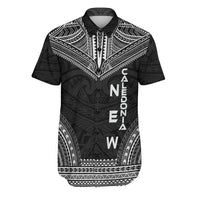 New Caledonia Polynesian Chief Shirt - Black Version Men Black - Polynesian Pride