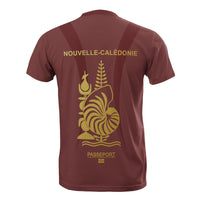 New Caledonia All Over Print T Shirt Nouvelle Caldonie Passeport - Polynesian Pride