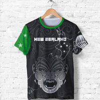 New Zealand Maori Shirt, Ta Moko Tattoo T Shirt Unisex Black - Polynesian Pride