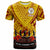 Niue Custom T Shirt Niue Anzac Remembrance Day T Shirt Unisex Yellow - Polynesian Pride