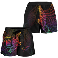 Niue Women's Shorts - Butterfly Polynesian Style - Polynesian Pride