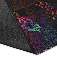 Niue Area Rug - Butterfly Polynesian Style - Polynesian Pride