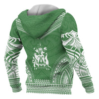 Norfolk Island Polynesian Chief Custom Zip up Hoodie Flag Version - Polynesian Pride