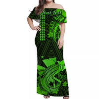 Custom Hawaii Matching Hawaiian Shirt and Dress Kakau Kanaka Maoli Combine Polynesian Shark Ver.02 LT14 - Polynesian Pride