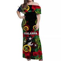 Malampa Vanuatu Matching Hawaiian Shirt and Dress with Hibiscus LT6 - Polynesian Pride