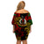 Vanuatu Yumi 42 Off Shoulder Short Dress LT6 - Polynesian Pride