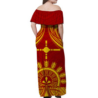 Rotuma Fiji Bula Matching Hawaiian Shirt and Dress LT6 - Polynesian Pride