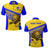 Custom Suva Grammar Fashion Polo Shirt Fiji School Version Lion Blue LT13 Unisex Blue - Polynesian Pride