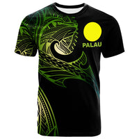 Palau T Shirt Leader Wolf Is You Gradient Color Unisex Black - Polynesian Pride